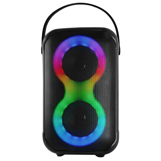 IQ Sound Karaoke Kraze 2X 4-Inch Portable Bluetooth Speaker